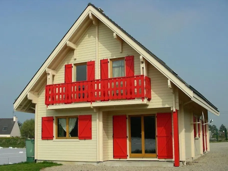 Chalet Familial En Bois A 150 M De La Mer Santec Nyaraló