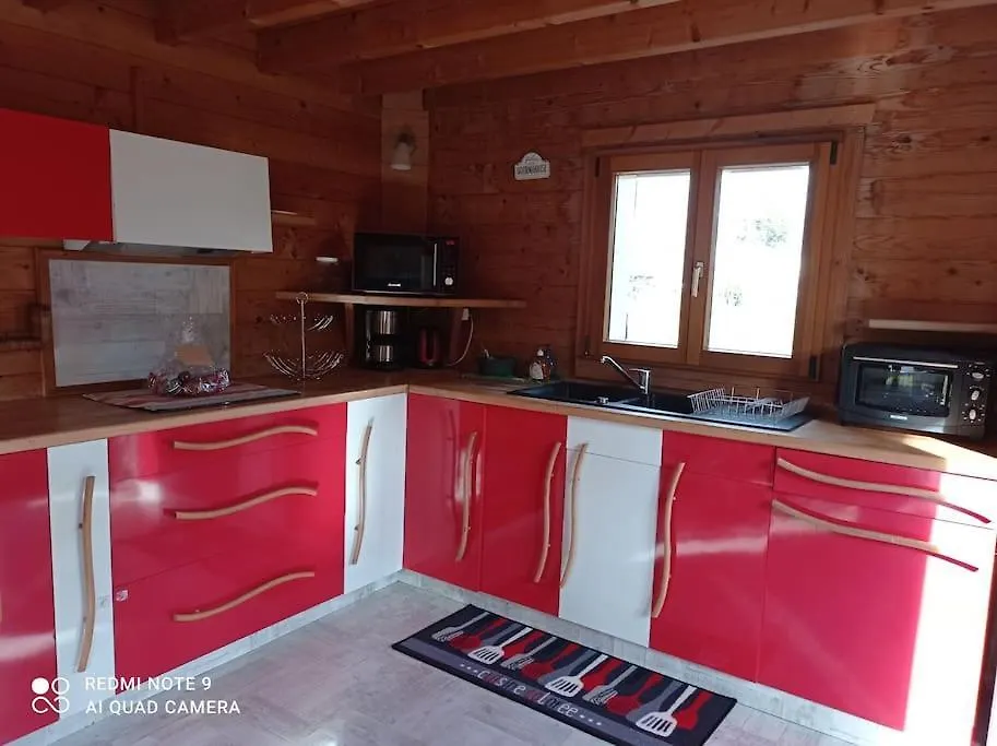 Nyaraló Chalet Familial En Bois A 150 M De La Mer Santec Franciaország
