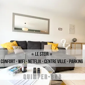 Le Steir - Centre - Parking - Wifi - Entree Autonome Quimper